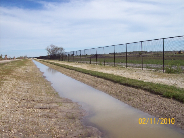 New fence